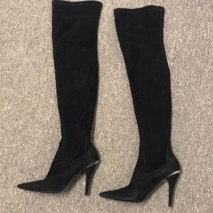 Ralph Lauren Suede Over-the- Knee Boots​​​​​​​​​​​​​​​​​​​​​​​​​​​​​​